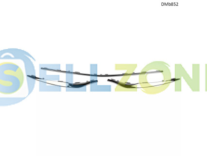 Χρωμιωμένη λωρίδα για αεροτομή μπροστινού προφυλακτήρα Mercedes CLA W117 (2016–2019) – DMb852